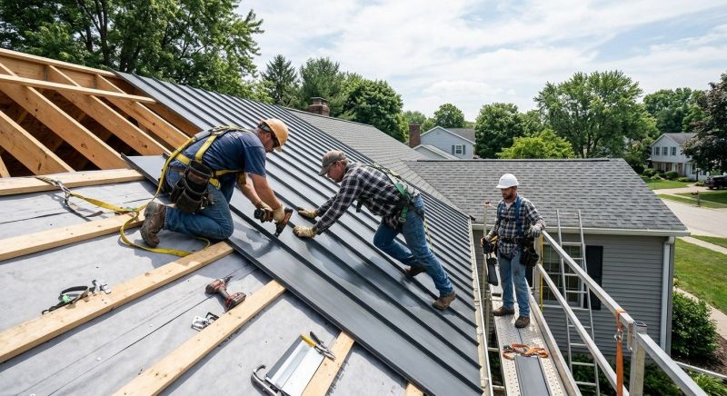 Aluminum Roof Installation in Alburtis, PA