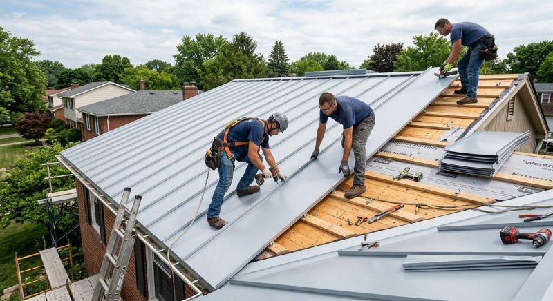 Aluminum Roof Installation in Carbon County, PA