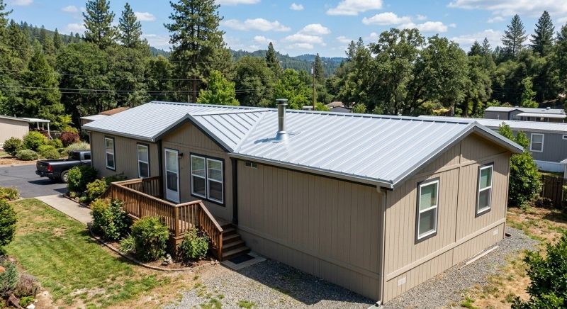 Aluminum Roof Replacement in Effort, PA