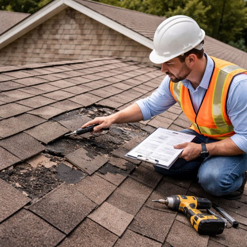 Asphalt Roof Inspection in Allentown, PA