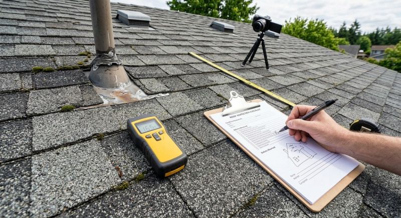 Asphalt Roof Inspection in Macungie, PA