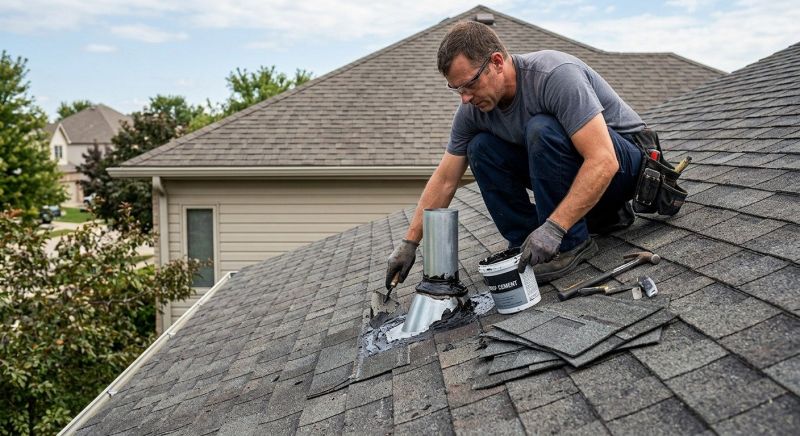 Asphalt Roof Leak Repair in Alburtis, PA