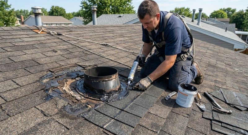 Asphalt Roof Leak Repair in Allentown, PA