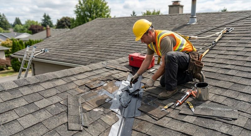 Asphalt Roof Leak Repair in Long Pond, PA