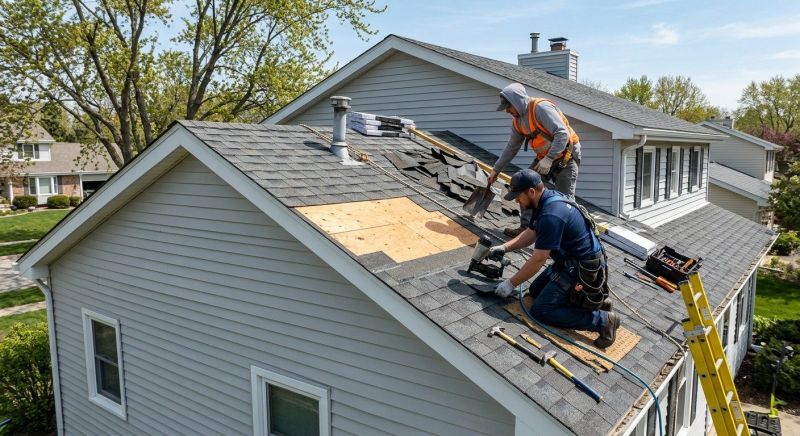 Asphalt Roof Repair in Emmaus, PA