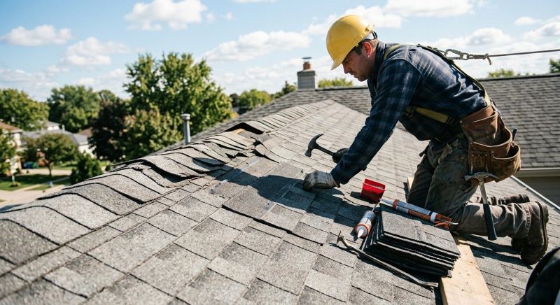 Asphalt Roof Repair in Long Pond, PA