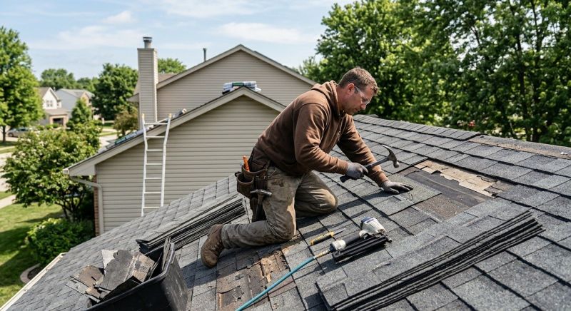 Asphalt Roof Repair in Scotrun, PA
