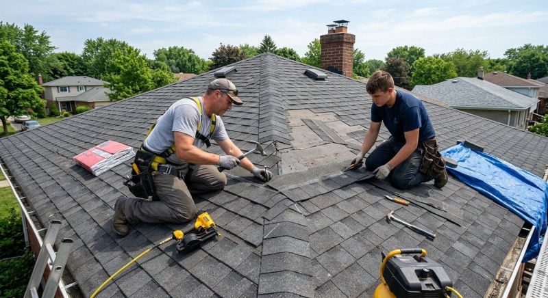 Asphalt Roof Repair in Sheppton, PA