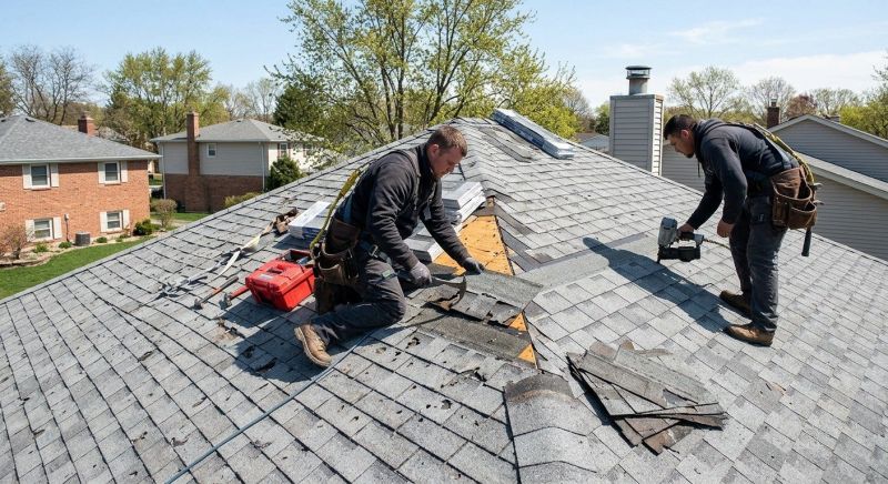 Asphalt Roof Repair in Topton, PA
