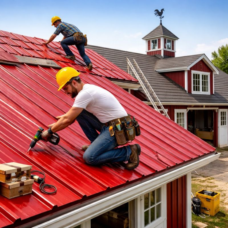 Barn Roof Installation in Carbon County, PA