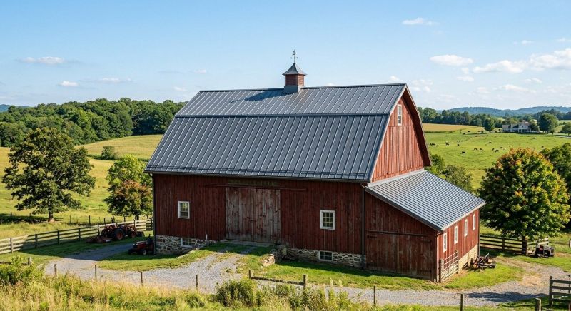 Barn Roof Replacement in Carbon County, PA