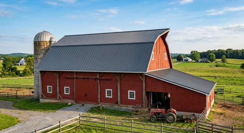 Barn Roof Replacement in Carbon County, PA