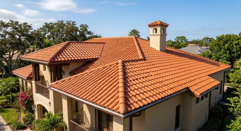 Barrel Tile Roof Installation in Carbon County, PA