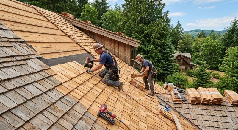 Cedar Roof Installation in Center Valley, PA