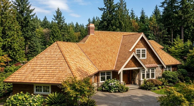 Cedar Roof Installation in Macungie, PA