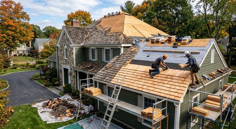 Cedar Roof Replacement in Bethlehem, PA