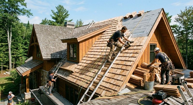 Cedar Roof Replacement in Mountain Top, PA