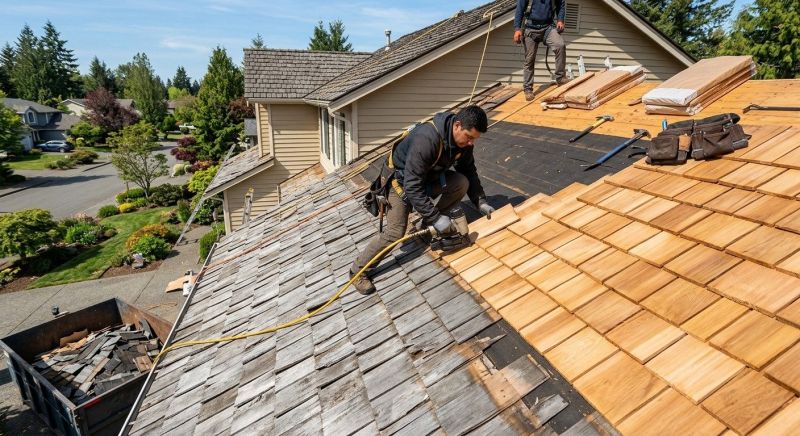 Cedar Roof Replacement in Scotrun, PA