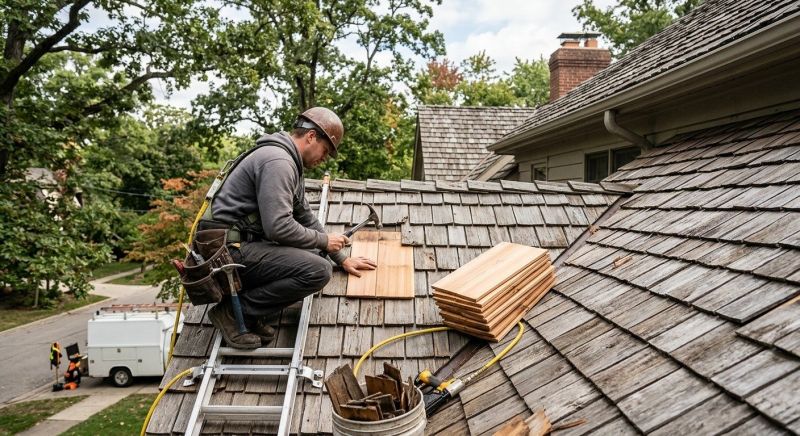 Cedar Shingles Repair in Scotrun, PA
