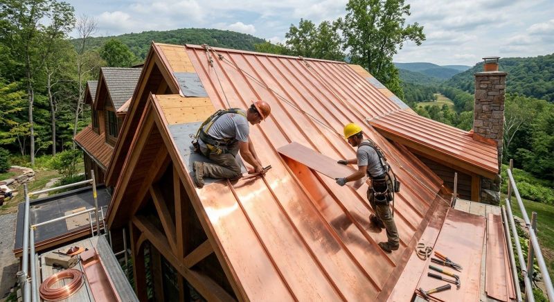 Copper Roof Installation in Carbon County, PA