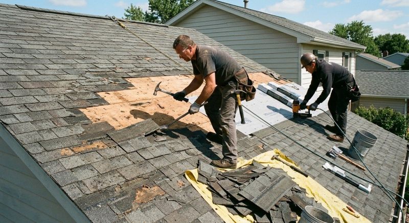 Damaged Roof Repair in Albrightsville, PA