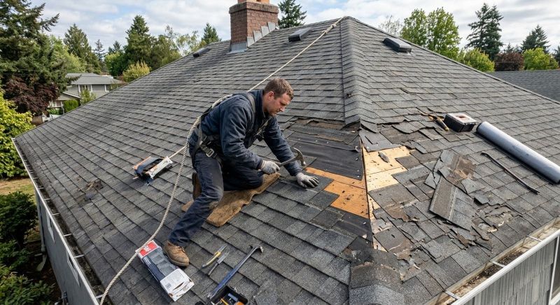 Damaged Roof Repair in Lehighton, PA