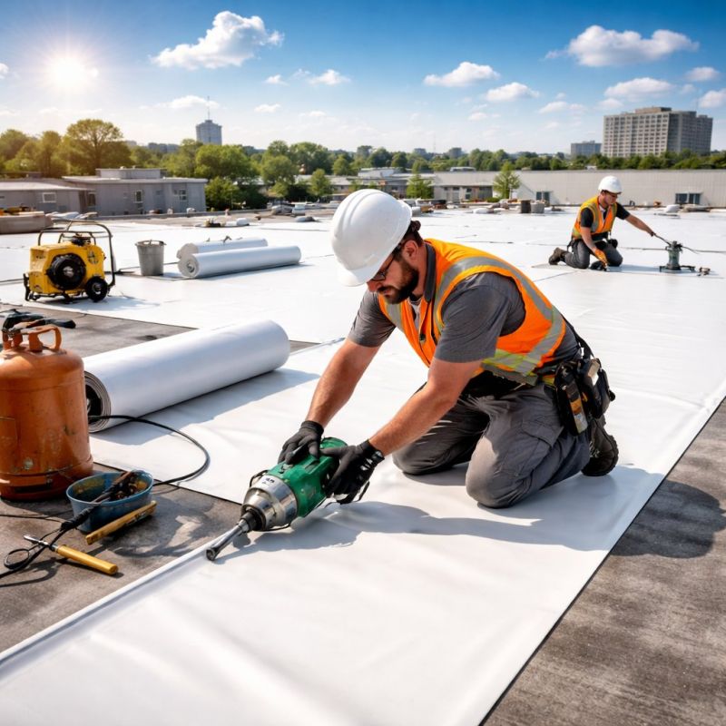 Epdm Roof Installation in Blakeslee, PA