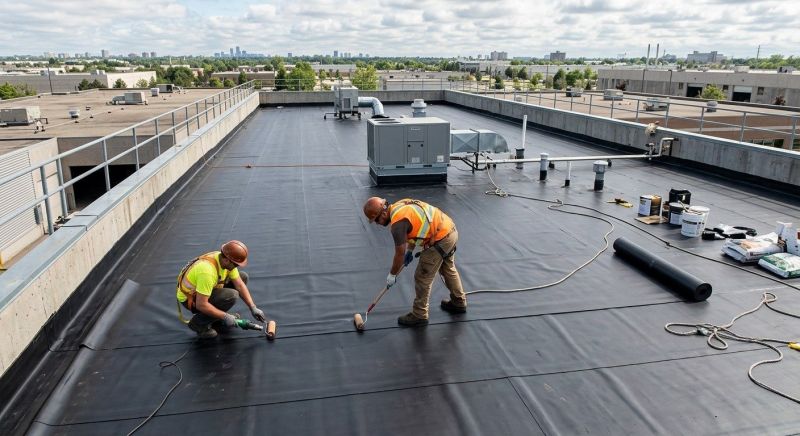 Epdm Roof Installation in Long Pond, PA