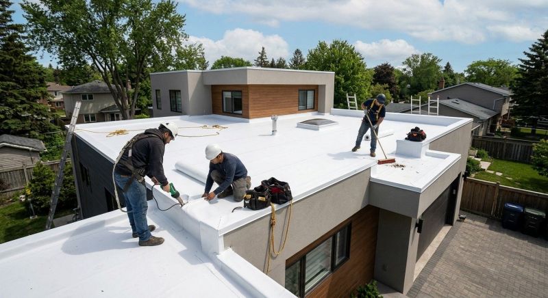 Flat Roof Installation in Brodheadsville, PA