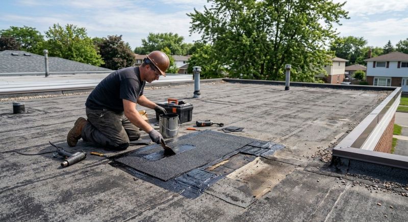 Flat Roof Repair in Kutztown, PA