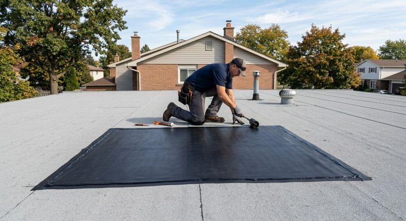 Flat Roof Repair in Scotrun, PA