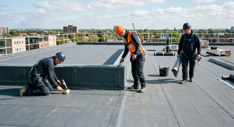 Flat Roof Repair in Slatington, PA