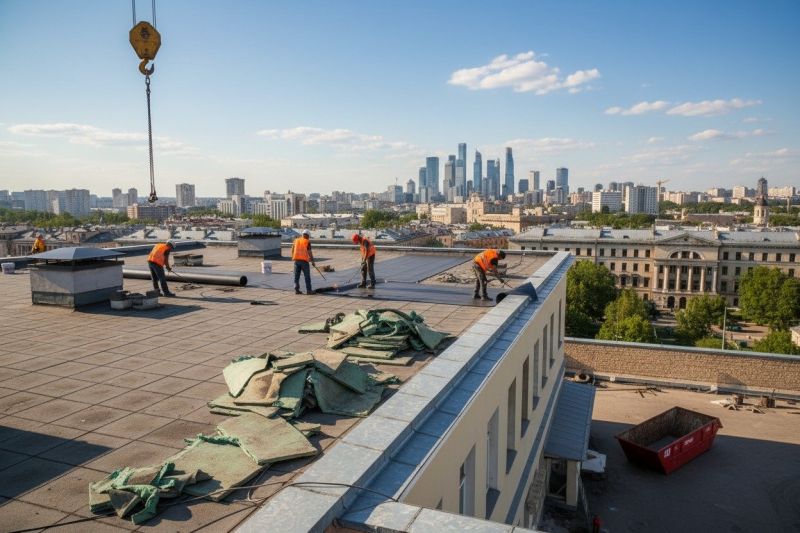 Flat Roof Replacement in Alburtis, PA