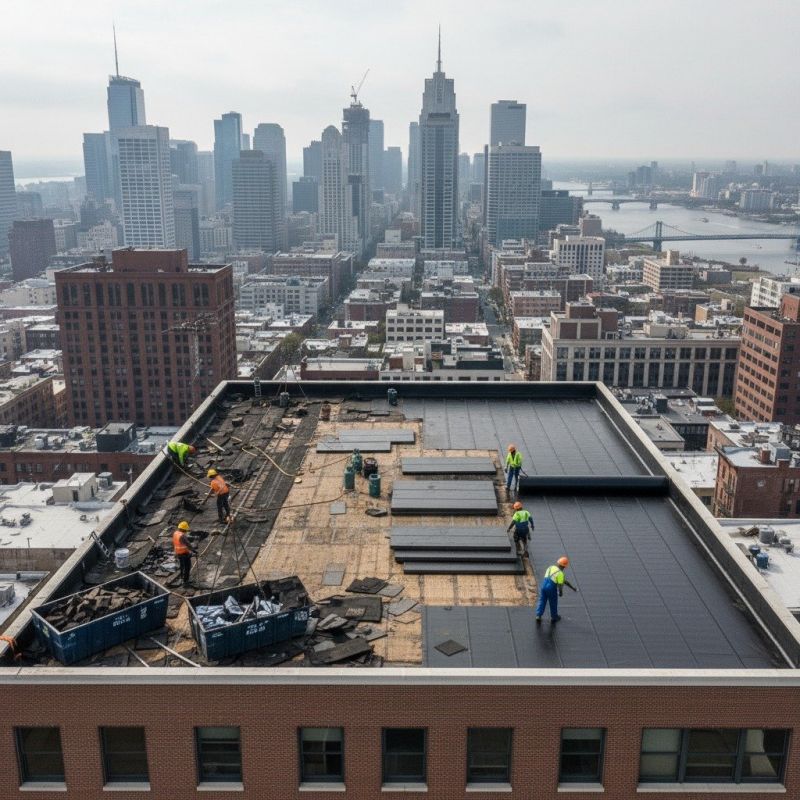 Flat Roof Replacement in Alburtis, PA