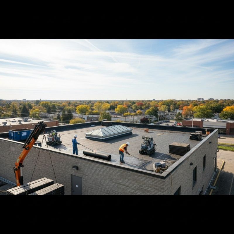 Flat Roof Replacement in Emmaus, PA