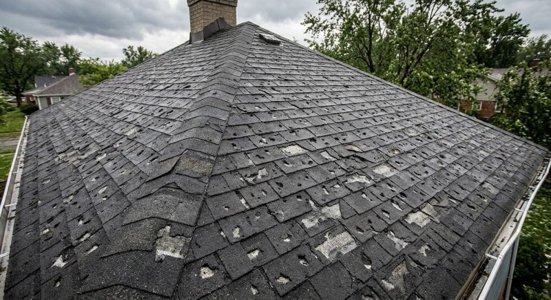 Hail Damage Roof Repair in Center Valley, PA