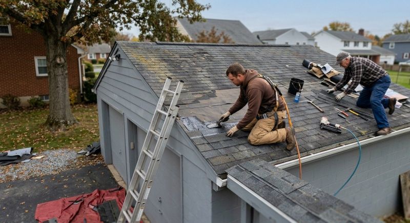 House Roof Repair in Topton, PA