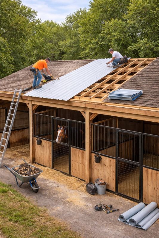 Metal Roof Installation in Alburtis, PA