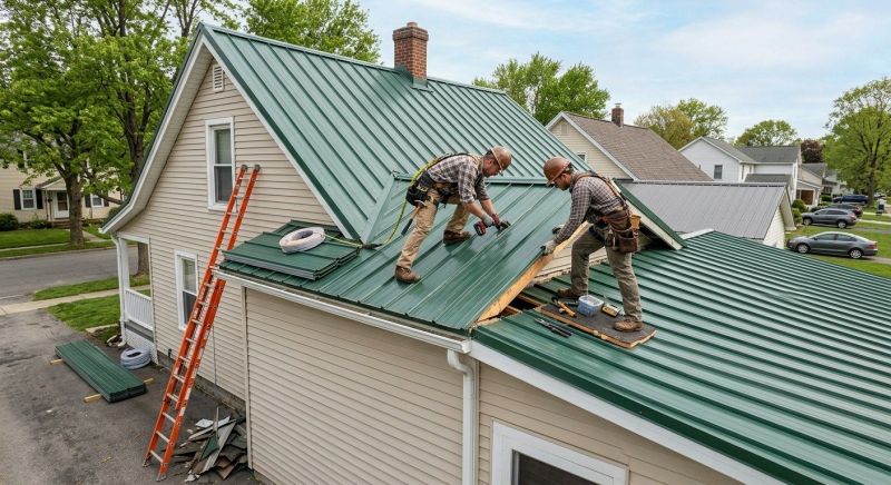 Metal Roof Repair in Coplay, PA