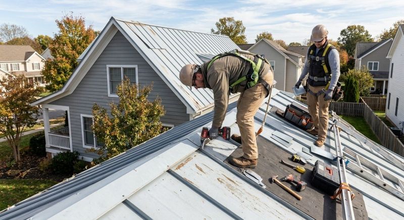 Metal Roof Repair in Hazleton, PA
