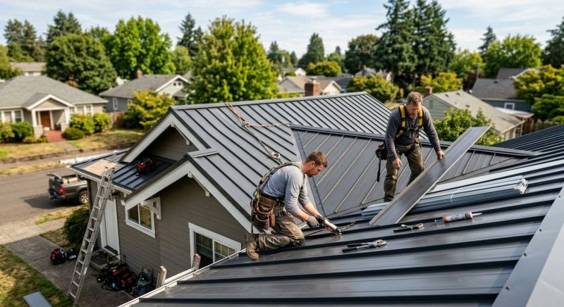 Metal Roof Repair in Hazleton, PA