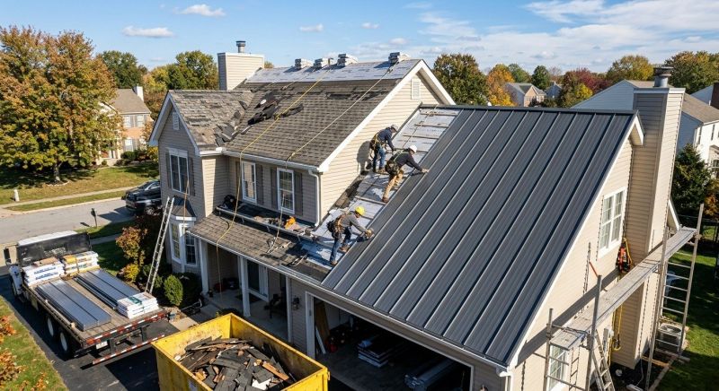 Metal Roof Replacement in Coplay, PA