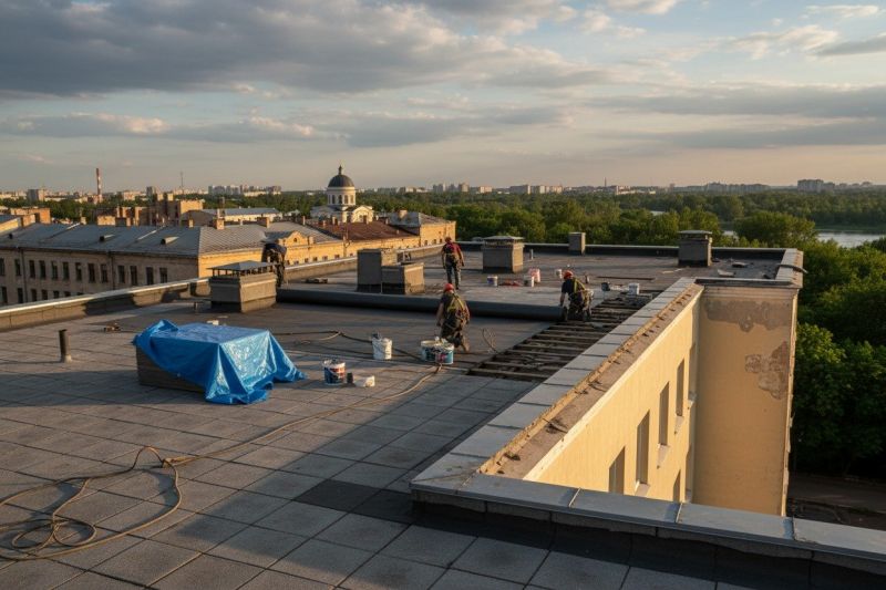 Roof Construction in Scotrun, PA