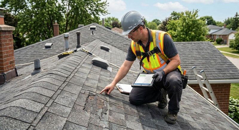 Roof Damage Inspection in Carbon County, PA