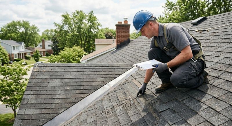 Roof Damage Inspection in Mountain Top, PA