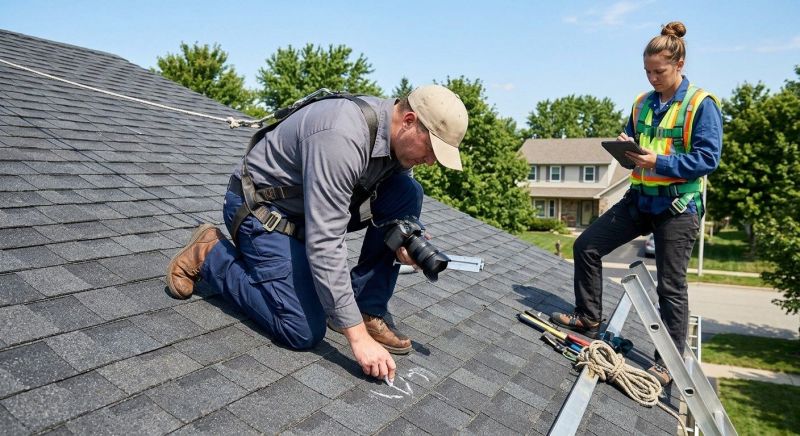 Roof Damage Inspection in Slatington, PA