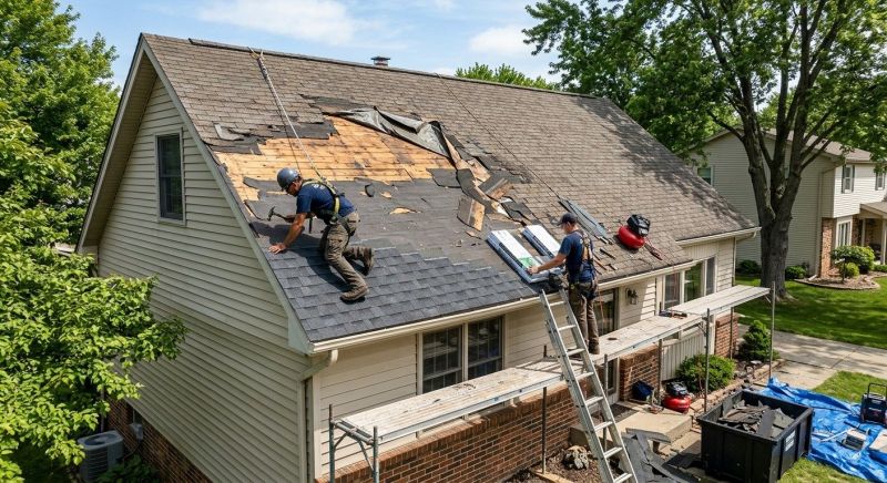 Roof Damage Repair in Slatington, PA