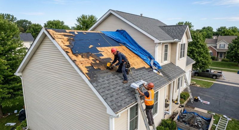 Roof Damage Restoration in Albrightsville, PA