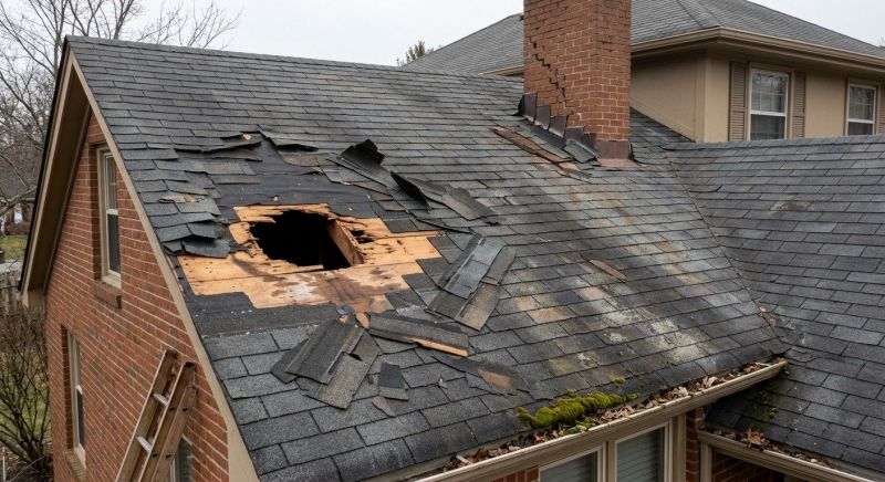 Roof Damage Restoration in Allentown, PA