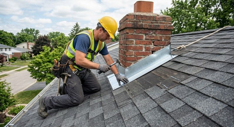 Roof Flashing Installation in Brodheadsville, PA